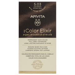 Apivita My Color Elixir N5,03 Καστανό Ανοιχτό Φυσικό Μελί