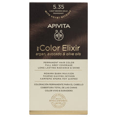 Apivita My Color Elixir N5,35 Καστανό Ανοιχτό Μελί Μαονί