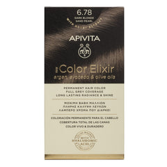 Apivita My Color Elixir N6,78 Ξανθό Σκούρο Μπεζ Περλέ