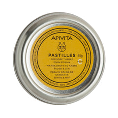 Apivita Pastilies Παστίλιες για τον Λαιμό Με Θυμάρι & Μέλι 45gr.