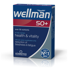 Vitabiotics Wellman 50+ 30Tabs