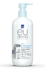 Intermed Euderma Babyderm 2in1 Shampoo & Body Bath Απαλό 2σε1 Σαμπουάν & Αφρόλουτρο, 500ml