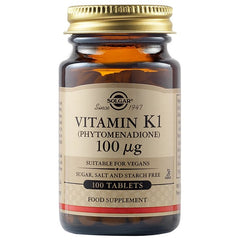 Solgar Vitamin K1 100μg, 100tabs