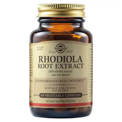 Solgar Rhodiola Root Extract, 60veg.caps
