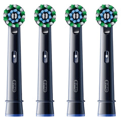 Oral-B Pro Cross Action Ανταλλακτικές Κεφαλές Bουρτσίσματος Μαύρες, 4τεμ