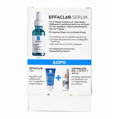 La Roche Posay Set Effaclar Serum 30ml + Δώρο Effaclar Gel 50ml + Anthelios Oil Correct SPF50 3ml