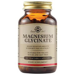 Solgar Magnesium Glycinate, 60 capsules