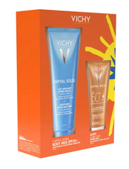 Vichy Promo Capital Soleil Invisible Hydrating Protective Milk SPF50+, 300ml & After Sun Milk 100ml