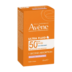 Avene Eau Thermale Ultra Fluid Eclat/Radiance Αντιηλιακό Προσώπου SPF50+, 50ml