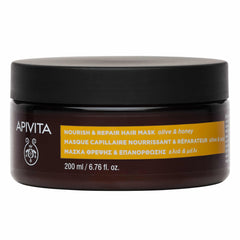 Apivita Nourish & Repair Hair Mask Μάσκα Θρέψης & Επανόρθωσης με Ελιά & Μέλι 200ml.
