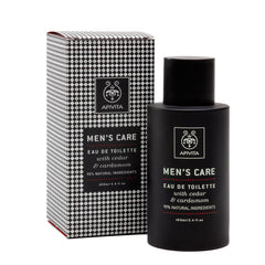 Apivita Μen’s Care Eau de Toilette με Κέδρο & Κάρδαμο 100ml.
