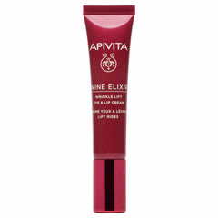 Apivita Wine Elixir Αντιρυτιδική Κρέμα για Μάτια & Χείλη 15ml.