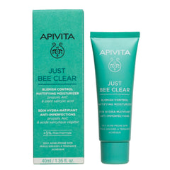 APIVITA JUST BEE CLEAR ΚΡΕΜΑ ΚΑΤΑ ΤΩΝ ΑΤΕΛΕΙΩΝ – ΕΝΥΔΑΤΩΣΗ & ΜΑΤ ΑΠΟΤΕΛΕΣΜΑ με propolis AmC & φυτικό σαλικυλικό οξύ