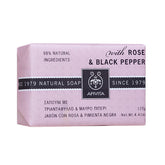 Apivita Natural Soap με Τριαντάφυλλο & Μαύρο Πιπέρι 125gr