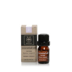 Apivita Essential Oil Thyme Βιολογικό Αιθέριο 'Ελαιο Θυμάρι, 5ml
