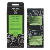 Apivita Express Beauty Μάσκα Προσώπου Αγγούρι για Εντατική Ενυδάτωση