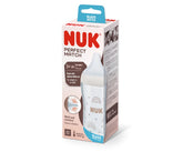 Nuk Perfect Match Γυάλινο Μπιμπερό PP Medium 3m +, 230ml
