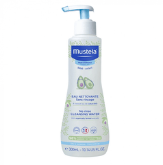 Mustela PhysiObebe Fluide Nettoyant Sans Rincage Υδατικό Διάλυμα Προσώπου και Μηρογεννητικής Περιοχής Χωρίς Ξέπλυμα 300ml