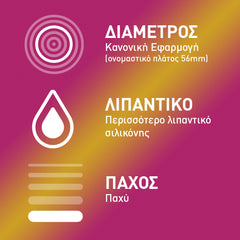 Durex Προφυλακτικά Με Κουκιδες και Ραβδώσεις Pleasuremax Κανονική Εφαρμογή, 12 τεμάχια