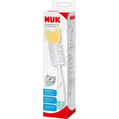Nuk Βούρτσα Μπιμπερό 2-σε-1 με Σφουγγαράκι, 1τεμ