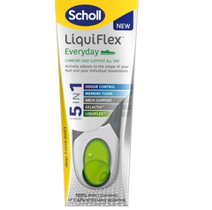 Scholl LiquiFlex EveryDay Πάτοι 5-σε-1 Τεχνολογία, 1 ζευγάρι