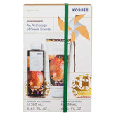 Korres Promo Pomegranate Grove Renewing Αφρόλουτρο, 250ml & Pomegranate Grove Smoothing Ενυδατικό Γαλάκτωμα Σώματος, 200ml, 1σετ