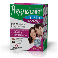 Vitabiotics Pregnacare Him & Her Conception 60tabs
