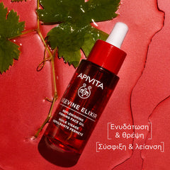 BEEVINE ELIXIR ΕΛΑΙΟ ΠΡΟΣΩΠΟΥ ΓΙΑ ΑΝΑΔΟΜΗΣΗ & ΣΥΣΦΙΞΗ με λάδι πρόπολης & έλαιο σταφυλιού