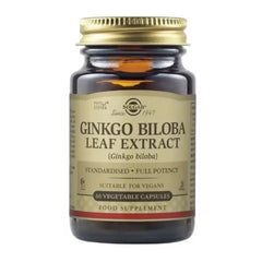 Solgar SFP Ginkgo Biloba Extract Συμπλήρωμα διατροφής 60caps.