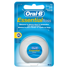 Oral-B Essential Floss Κηρωμένο Οδοντικό Νήμα 50m