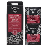 Apivita Express Beauty Μάσκα Αντιρυτιδική & Συσφιγκτική με Σταφύλι 2x8ml