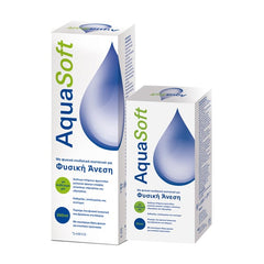 Aquasoft Moisture Comfort Διάλυμα Πλήρους Φροντίδας Φακών Επαφής 360ml + ΔΩΡΟ 60ml Travel Size.