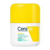 CeraVe Invisible Dry Touch Fluid Sunscreen Αντηλιακό Προσώπου για Κανονική έως Λιπαρή επιδερμίδα SPF50+, 50ml