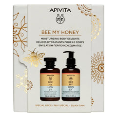 Apivita Promo Bee My Honey Ενυδατική Περιποίηση Σώματος με Αφρόλουτρο, 250ml & Ενυδατικό Γαλάκτωμα, 200ml, 1σετ