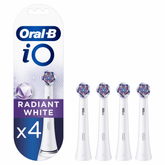 Oral-B iO Radiant White Ανταλλακτικές Κεφαλές Ηλεκτρικής Οδοντόβουρτσας, 4 τμχ