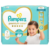 Pampers Premium Care No.7 (15kg+) Βρεφικές Πάνες, 32τεμ