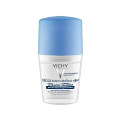 Vichy Deodorant Mineral 48h Roll On Αποσμητικό Χωρίς Άλατα Αλουμινίου για Ευαίσθητες Επιδερμίδες, 50ml