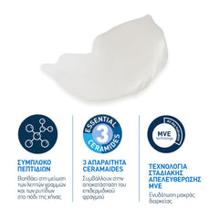 Cerave Skin Renewing Eye Cream Κρέμα Ματιών με Σύμπλοκο Πεπτιδίων και 3 Απαραίτητα Ceramides, 15ml