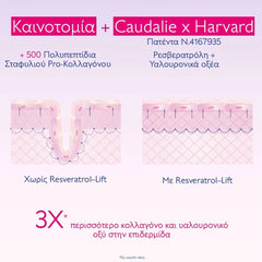 Caudalie Resveratrol-Lift Firming Eye Gel Cream Αντιρυτιδική Κρέμα-Τζελ Ματιών & Ανόρθωση Βλεφάρων, 15ml