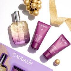 Caudalie Xmas Promo Moisturising Oil Elixir Λάδι Προσώπου, Σώματος & Μαλλιών, 50ml, Δώρο The des Vignes Shower Gel Αφρόλουτρο Σώματος, 30ml & The des Vignes Hyaluronic Nourishing Body Lotion Ενυδατική Λοσιόν Σώματος, 30ml, 1σετ
