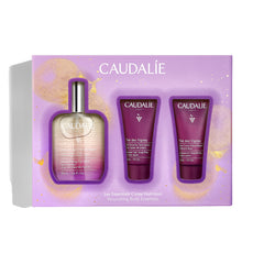 Caudalie Xmas Promo Moisturising Oil Elixir Λάδι Προσώπου, Σώματος & Μαλλιών, 50ml, Δώρο The des Vignes Shower Gel Αφρόλουτρο Σώματος, 30ml & The des Vignes Hyaluronic Nourishing Body Lotion Ενυδατική Λοσιόν Σώματος, 30ml, 1σετ
