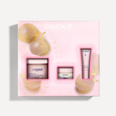 Caudalie Resveratrol-Lift X-Mas Promo Firming Cashmere Cream Συσφιγκτική & Αντιρυτιδική Κρέμα Ημέρας, 50ml, Δώρο Firming Night Cream Αντιρυτιδική Κρέμα Νυκτός, 15ml & Firming Eye Gel Cream Αντιρυτιδική Κρέμα-Τζελ Ματιών & Ανόρθωση Βλεφάρων, 5ml, 1σετ