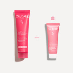 Caudalie VinoHydra Xmas Promo Deep Hydration Moisturizer Ενυδατική Κρέμα Προσώπου για Ευαίσθητες & Ξηρές Επιδερμίδες, 60ml & Δώρο Moisturizing Mask Ενυδατική Μάσκα Προσώπου, 15ml, 1σετ