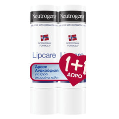 Neutrogena Lipstick Ενυδατικό stick χειλιών 1+1 δώρο 4,8gr