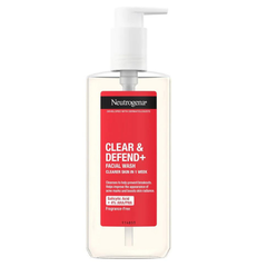 Neutrogena Clear & Defend+ Facial Wash Καθαριστικό Προσώπου, 200ml