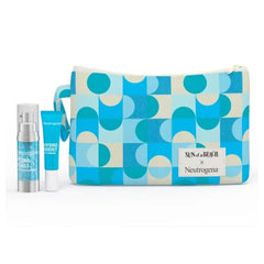 Neutrogena Promo Hydro Boost Supercharged Serum Ενυδατικός Ορός Προσώπου, 30ml, Hydro Boost Eye Cream Κρέμα Ματιών, 15ml & Νεσεσέρ Sun of a Beach, 1σετ