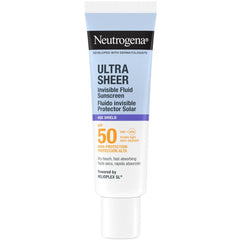 Neutrogena Ultra Sheer Invisible Fluid Age Shield Αντηλιακό Προσώπου SPF50, 50ml