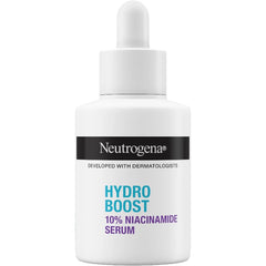Neutrogena Hydro Boost Limited Edition Promo με 10% Niacinamide Serum Ορός Προσώπου, 30ml & Δώρο Water Gel Cleanser Ενυδατικό Καθαριστικό Προσώπου, 15ml, Ultra Sheer Invisible Fluid Hydration Αντηλιακό Προσώπου SPF50, 5ml & Νεσεσέρ, 1τεμ, 1σετ
