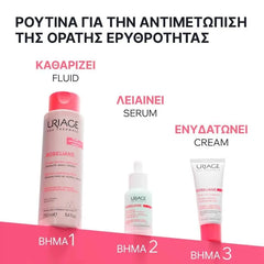Uriage Rosaliane Dermo-cleansing Fluid Λεπτόρρευστο Δερμοκαθαριστικό Προσώπου Για Ευαίσθητες Επιδερμίδες 250ml