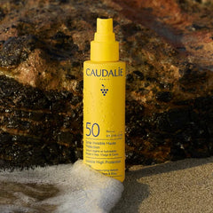 Caudalie Invisible High Protection Spray Αντηλιακό Spray για Πρόσωπο & Σώμα SPF50, 150ml
